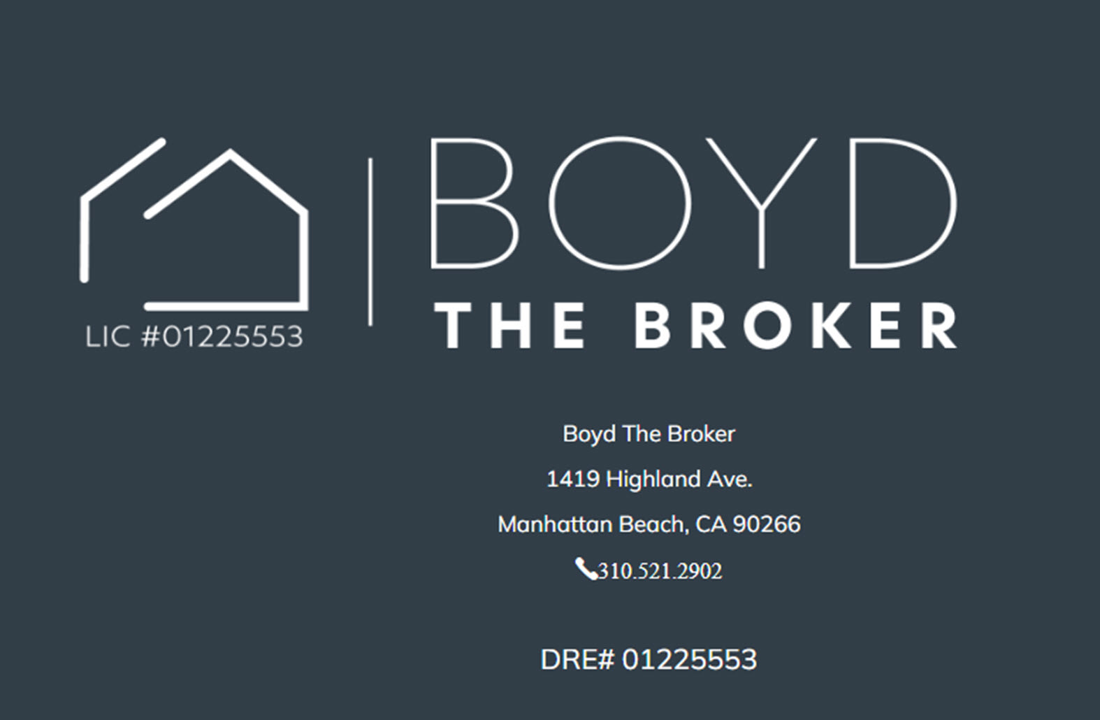 Boyd the Broker | Real Estate